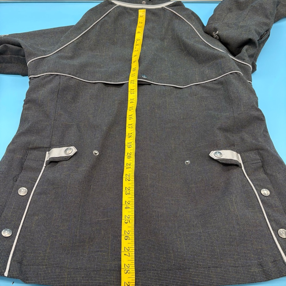 Kerrits Precip Waterproof Riding Equestrian Rain Jacket Women's Gray Size Large - Picture 9 of 16